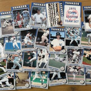 1975 NewYork Yankees Team Set